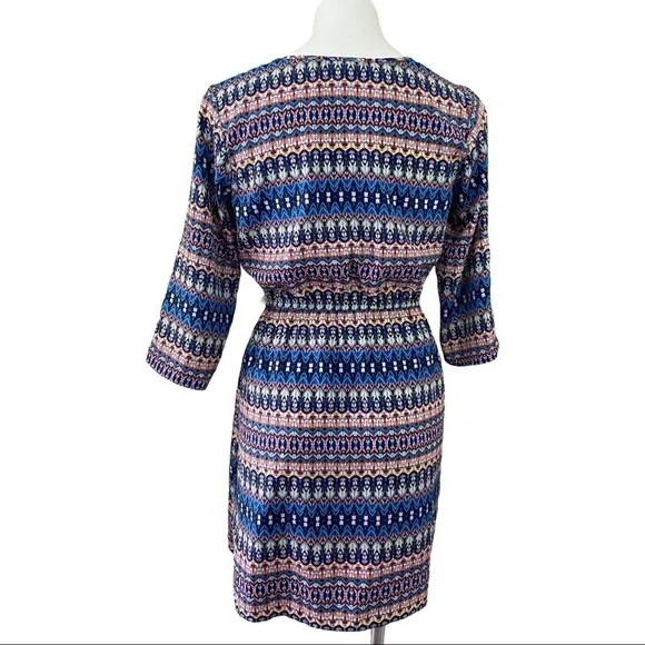 🌻BeBop Elastic Waist Roll Tab Sleeve Casual Dress - Picture 6 of 7